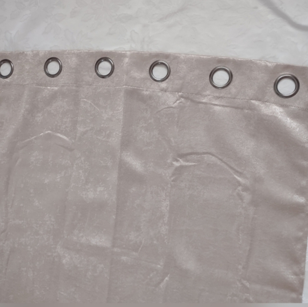 Blackout Grommet Curtain Champagne Beige
